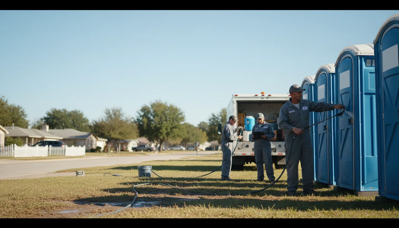 Long-Term Portable Toilet Rental in Blanco, TX near me